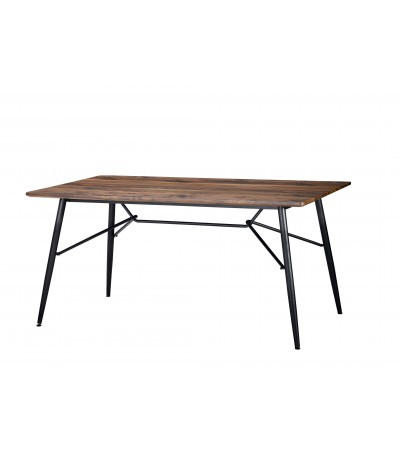 Table de repas en bois et metal 200 cm "Ophelia"