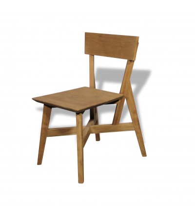 Table de Repas "Samui" + 6 chaises "Tao" en bois de teck recycle massif