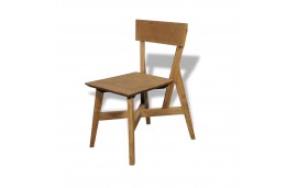Table de Repas "Samui" + 6 chaises "Tao" en bois de teck recycle massif