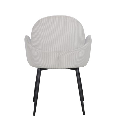 4 x chaises velours cotele beige ivoire "Trudy" 4 x chaises velours cotele beige ivoire "Trudy"