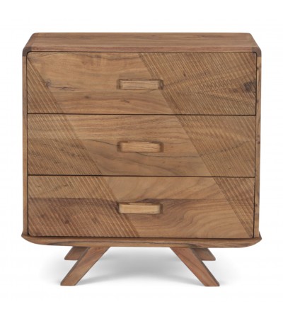 Face de la commode Neela avec finitions douces et naturelles