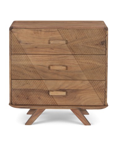 Face de la commode Neela avec finitions douces et naturelles