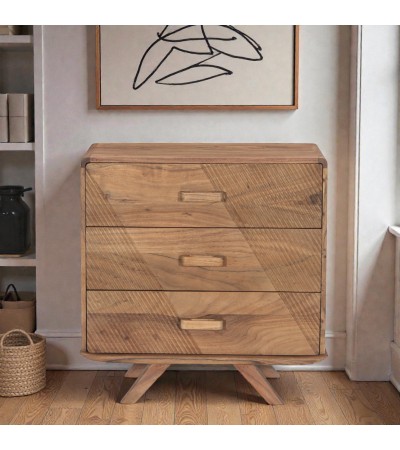 Commode Neela intégrée dans un intérieur chaleureux et moderne