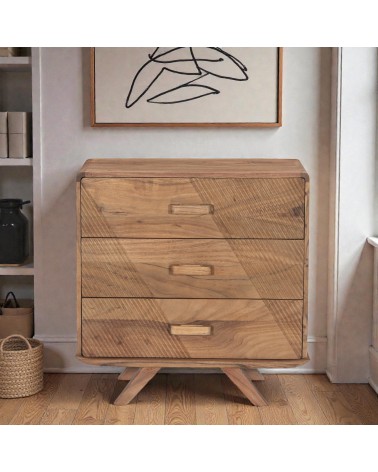 Commode Neela intégrée dans un intérieur chaleureux et moderne